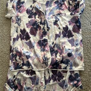 Stars Above Soft Gray Pajama Set